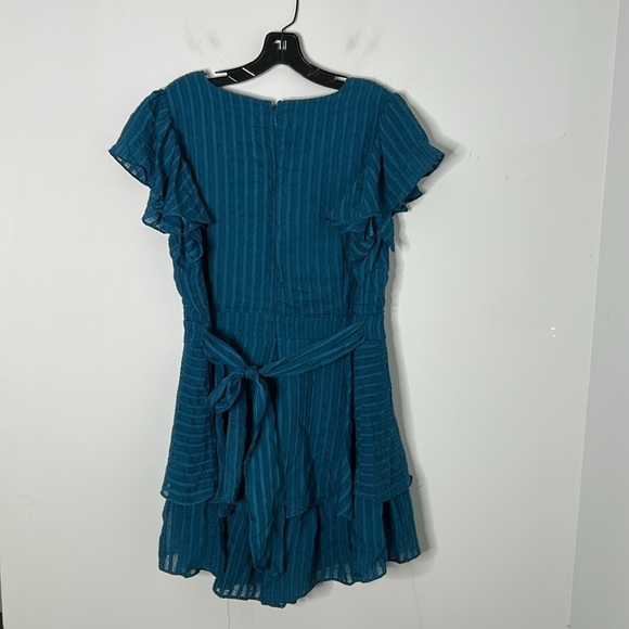 City Chic Teal First Date Playsuit Romper NWT - Picture 4 of 7